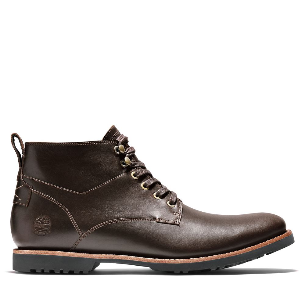 Botas de Seguridad Timberland Hombre Kendrick Waterproof Marrones Oscuro - Chile CRG-521647